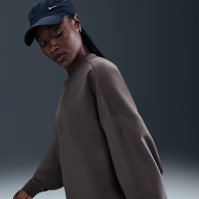 Nike 24.7 ImpossiblySoft Women's Dri-FIT Oversized Crew-Neck Top